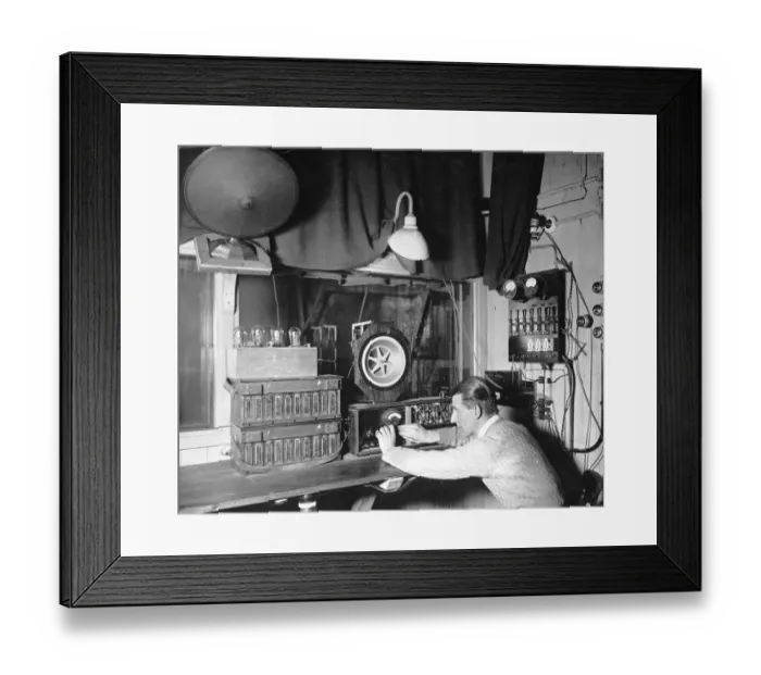 Framed Print : Sound Operator Framed Print : Sound Operator