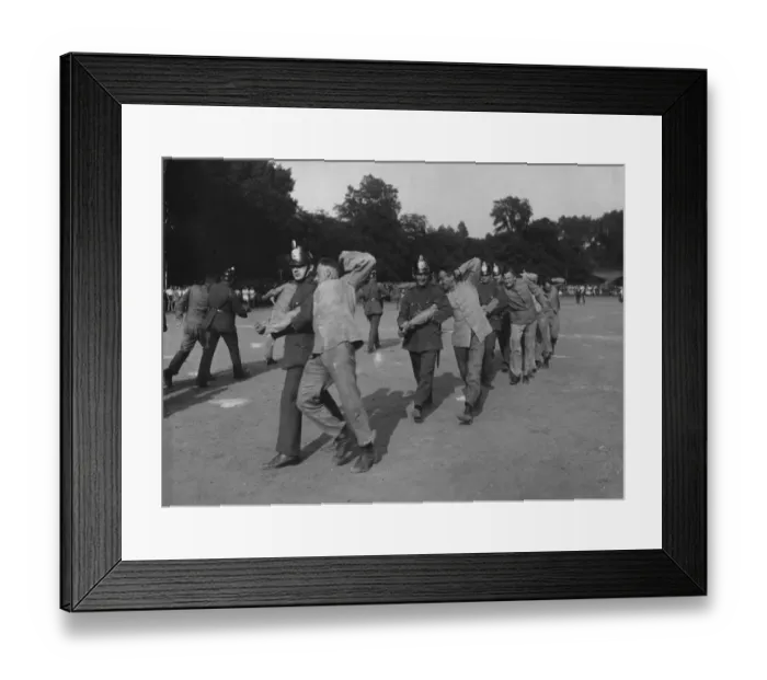 Framed Print : Police Training Framed Print : Police Training