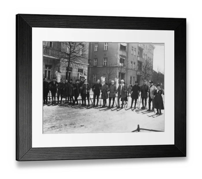 Framed Print : Street Skiing Framed Print : Street Skiing