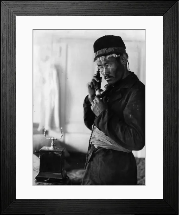 Framed Print : First Phone Call Framed Print : First Phone Call