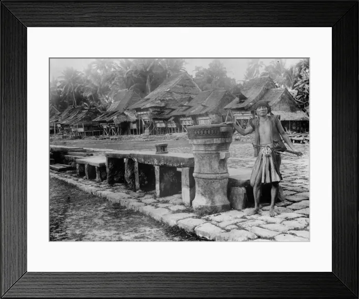 Framed Print : Siamese Village