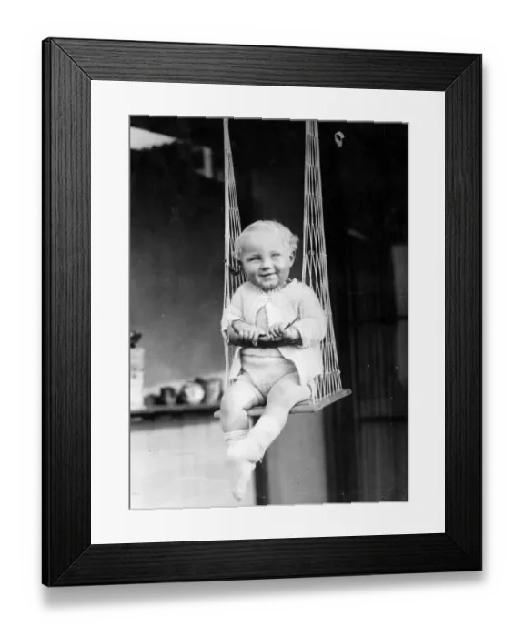 Framed Print : Swinging In The Sun