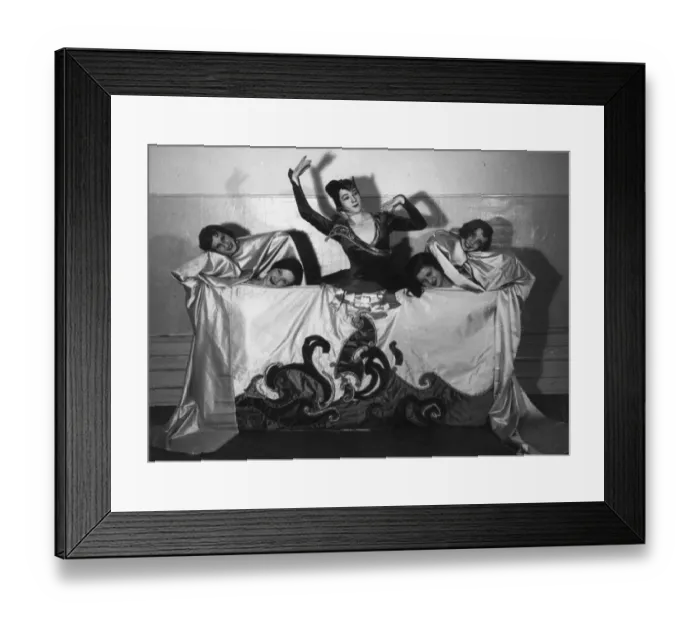 Framed Print : Cabaret Ensemble Framed Print : Cabaret Ensemble