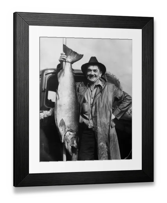 Framed Print : King Salmon Framed Print : King Salmon