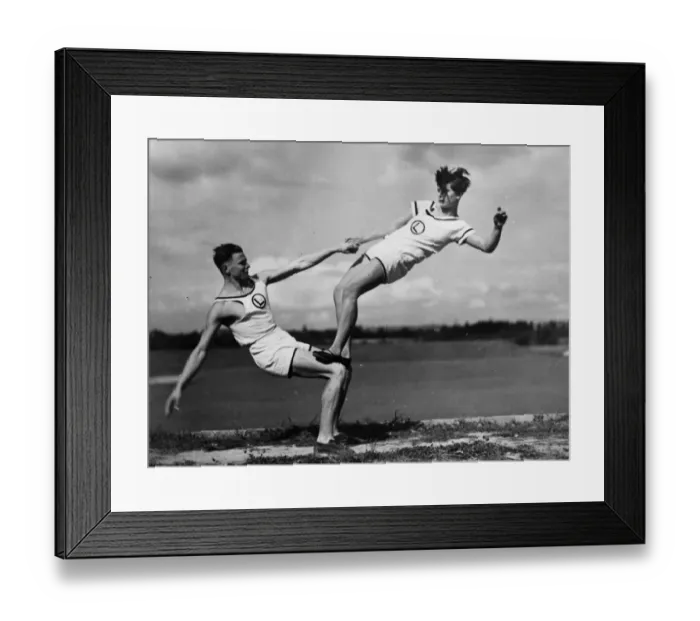 Framed Print : Balancing Act