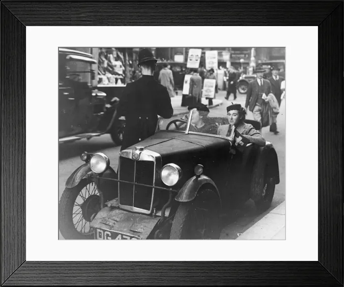 Framed Print : Traffic Offence Framed Print : Traffic Offence