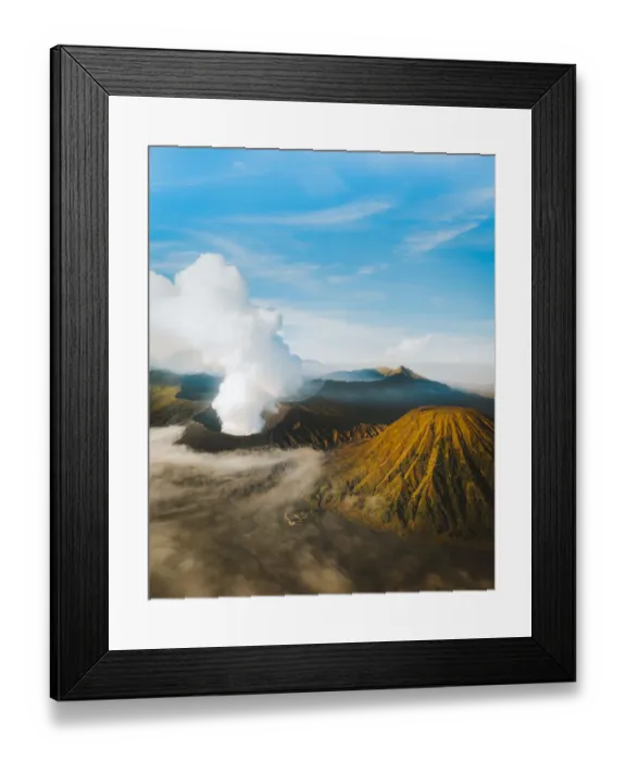 Framed Print : Bromo Volcano Indonesia Framed Print : Bromo Volcano Indonesia