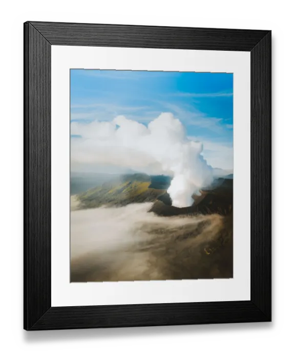 Framed Print : Bromo Volcano Indonesia Framed Print : Bromo Volcano Indonesia