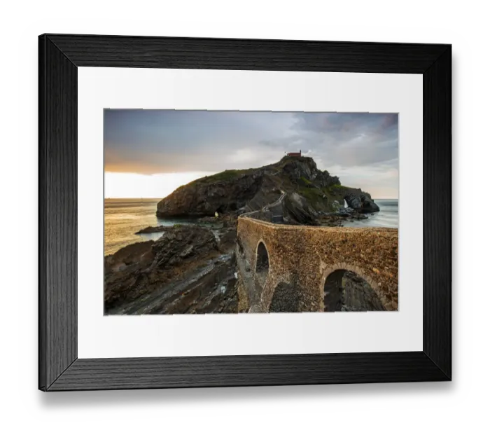 Framed Print : San Juan de Gaztelugatxe - Spain / Basque Framed Print : San Juan de Gaztelugatxe - Spain / Basque
