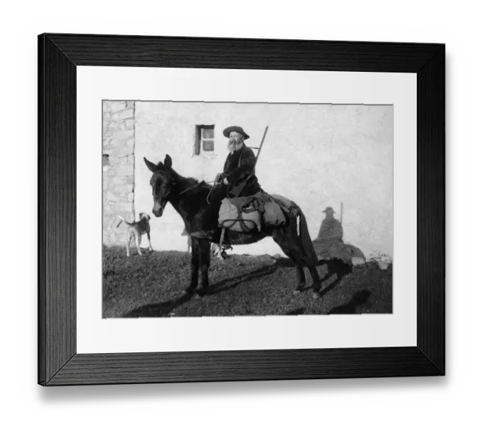 Framed Print : Corsican Hunter Framed Print : Corsican Hunter