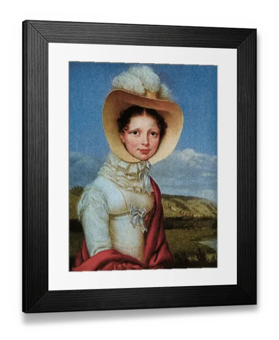 Framed Print : Katharina Pawlowna, 1819, queen of Wurttemberg Framed Print : Katharina Pawlowna, 1819, queen of Wurttemberg