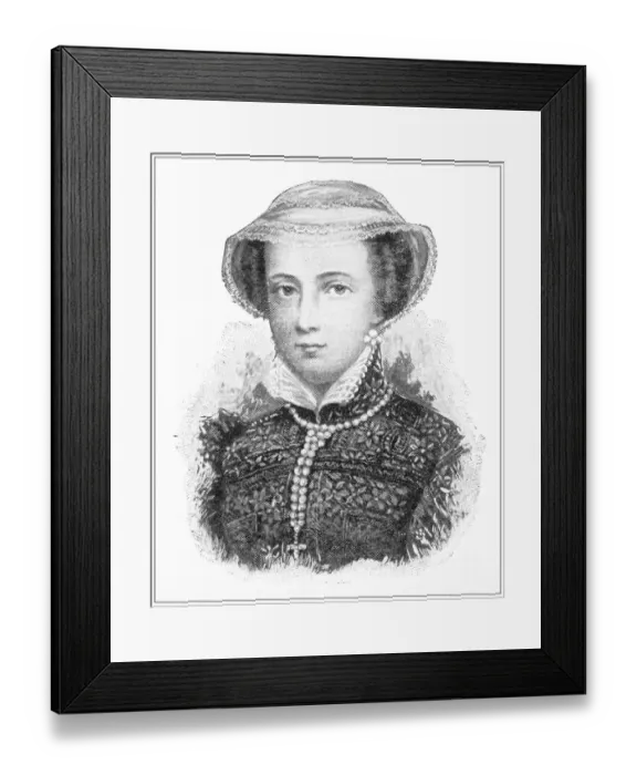 Framed Print : Antique travel photographs of Scotland: Queen Mary Framed Print : Antique travel photographs of Scotland: Queen Mary
