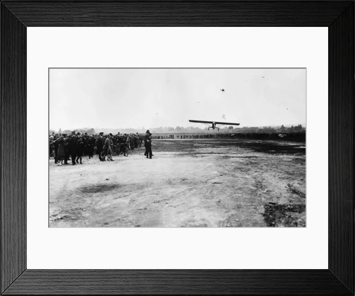 Framed Print : Lindberghs Arrival Framed Print : Lindberghs Arrival