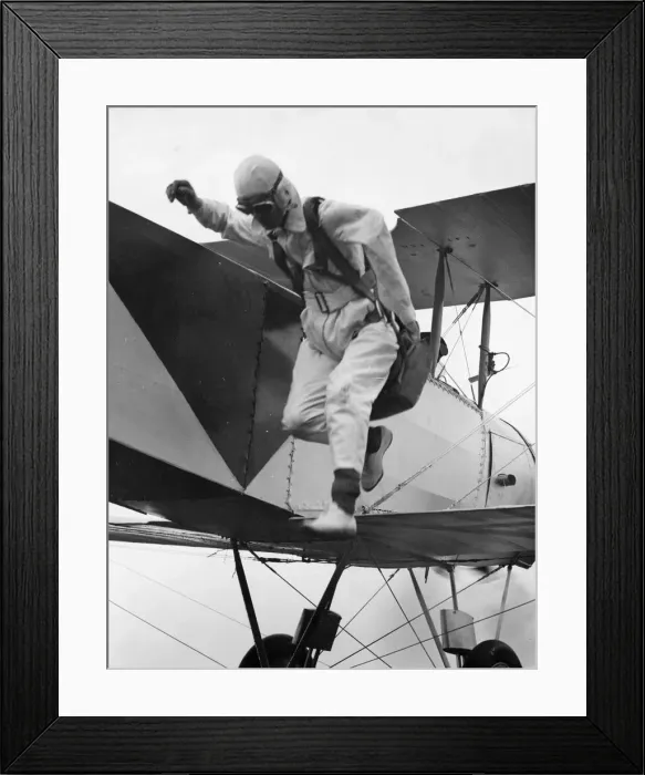 Framed Print : Parachuting Framed Print : Parachuting