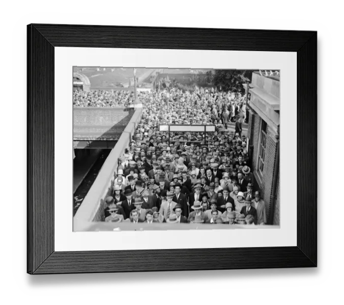 Framed Print : Pageant Crowds Framed Print : Pageant Crowds