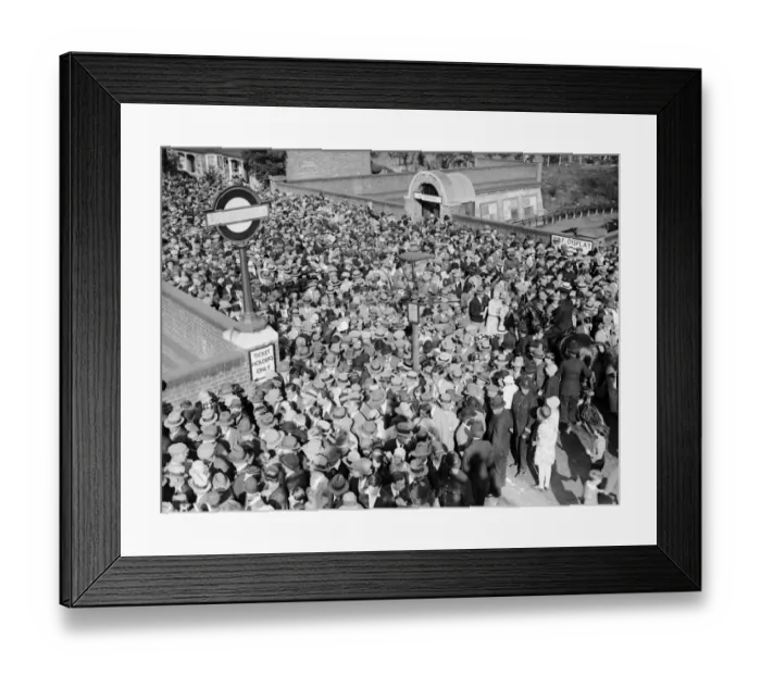 Framed Print : Pageant Crowds Framed Print : Pageant Crowds