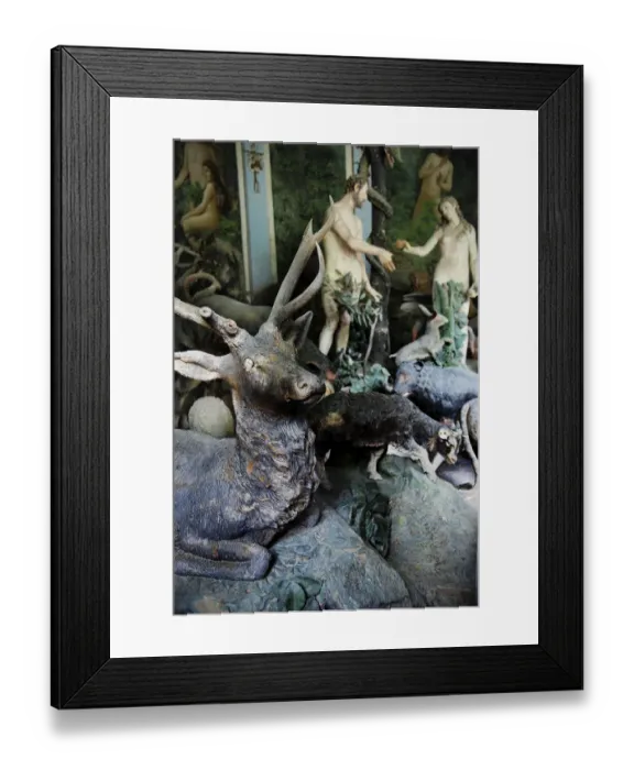 Framed Print : Adam and Eve (original sin) chapel Framed Print : Adam and Eve (original sin) chapel