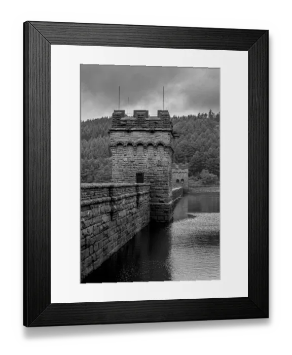 Framed Print : Derwent Dam Framed Print : Derwent Dam