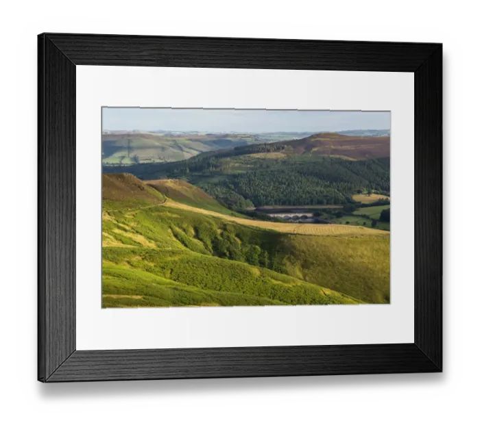 Framed Print : Ashopton Viaduct and Win Hill, Peak District, Derbyshire Framed Print : Ashopton Viaduct and Win Hill, Peak District, Derbyshire