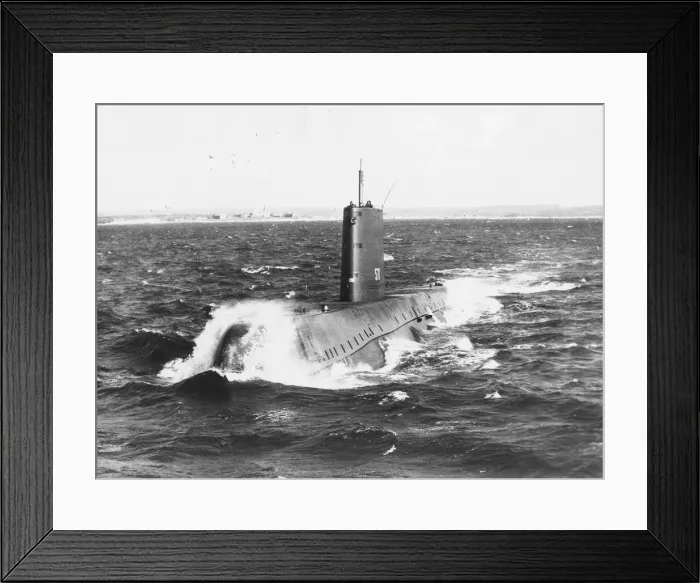 Framed Print : Atomic Submarine Framed Print : Atomic Submarine