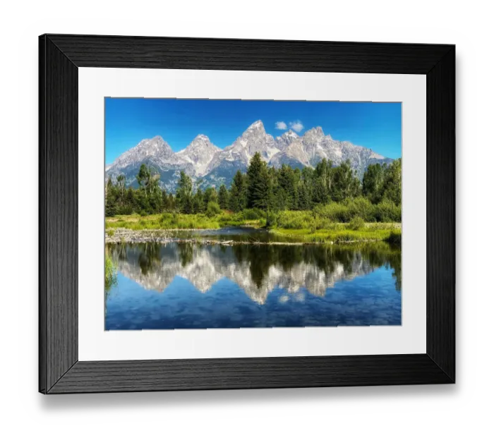 Framed Print : Mirror River Morning, Grand Teton National Park Framed Print : Mirror River Morning, Grand Teton National Park