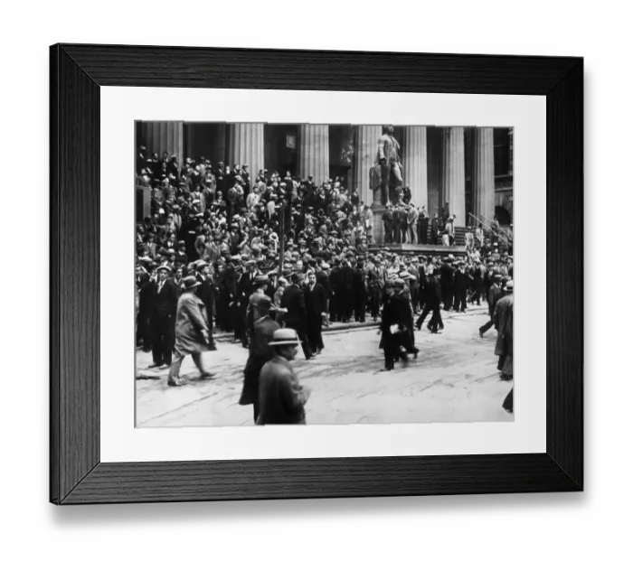 Framed Print : Wall Street Framed Print : Wall Street