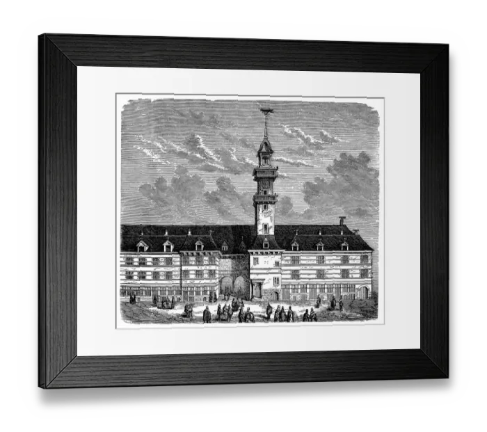 Framed Print : London, stock exchange, exterior view