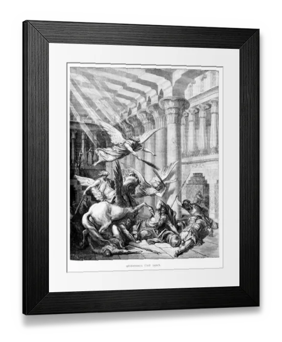Framed Print : Heliodorus cast down Framed Print : Heliodorus cast down