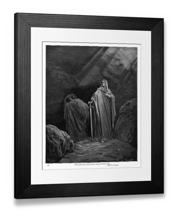 Framed Print : They both betook them several ways 1885 Framed Print : They both betook them several ways 1885