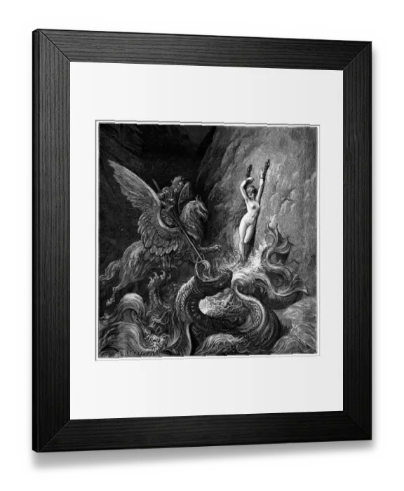 Framed Print : Damsel in distress