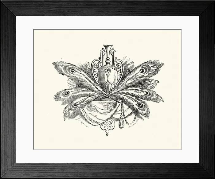 Framed Print : La Fontaines Fables Framed Print : La Fontaines Fables