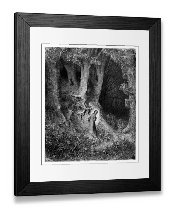 Framed Print : Dantes inferno engraving Framed Print : Dantes inferno engraving