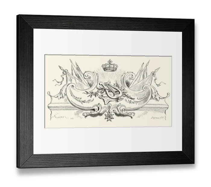 Framed Print : La Fontaines Fables Framed Print : La Fontaines Fables