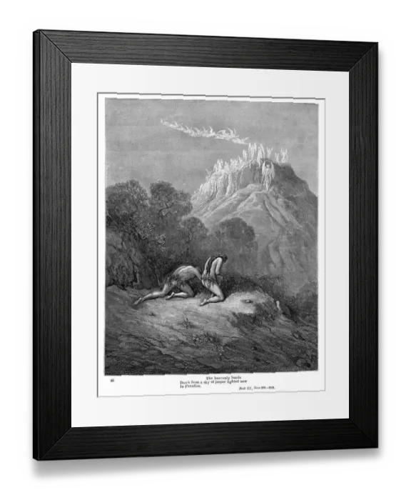 Framed Print : Heavenly bands down from sky of jasper 1885 Framed Print : Heavenly bands down from sky of jasper 1885