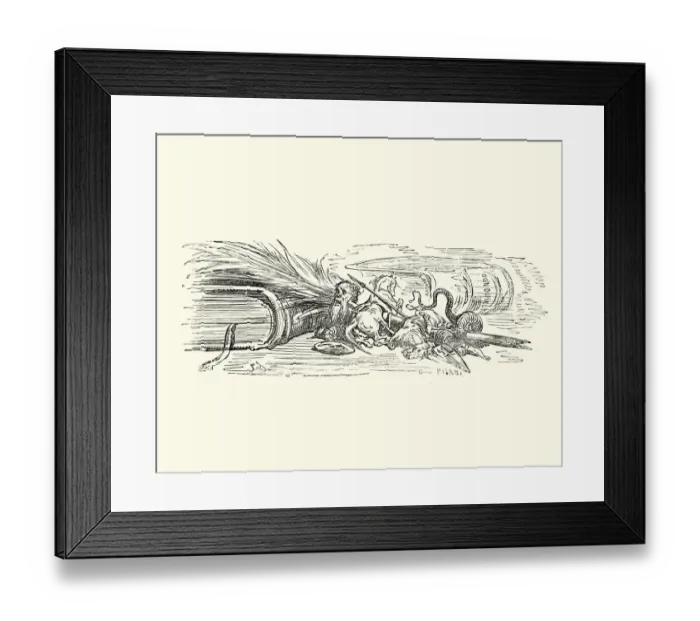Framed Print : The Adventures of Don Quixote Framed Print : The Adventures of Don Quixote