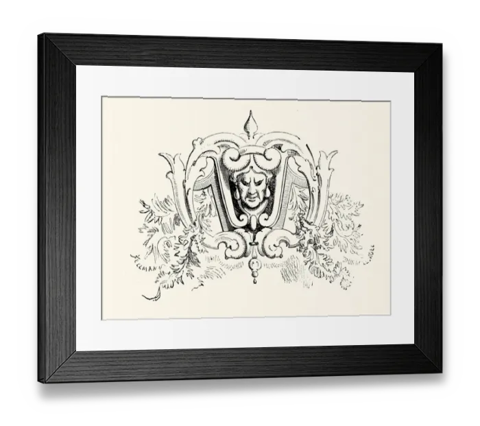 Framed Print : La Fontaines Fables Framed Print : La Fontaines Fables
