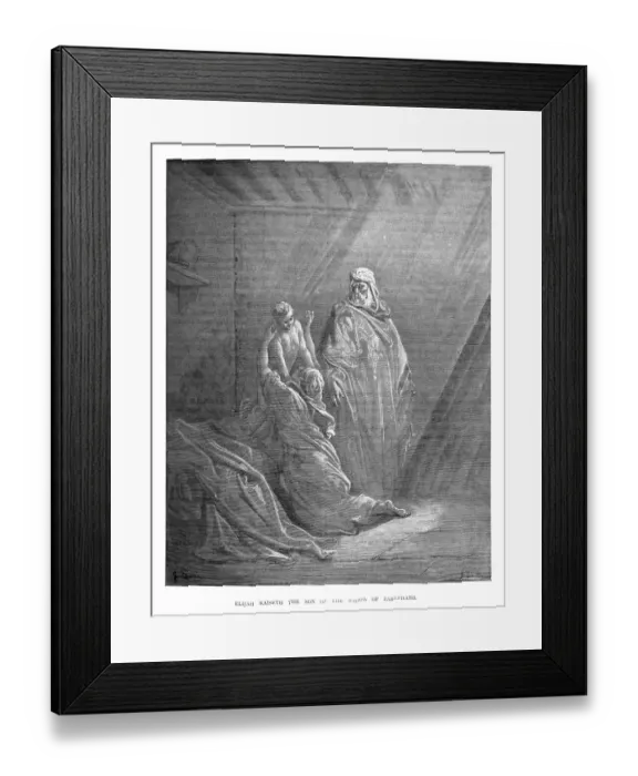 Framed Print : Elijah raises the son of Zarephath Framed Print : Elijah raises the son of Zarephath