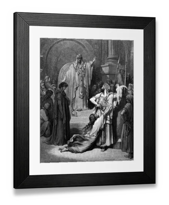 Framed Print : Solomon’s wise decision Framed Print : Solomon’s wise decision