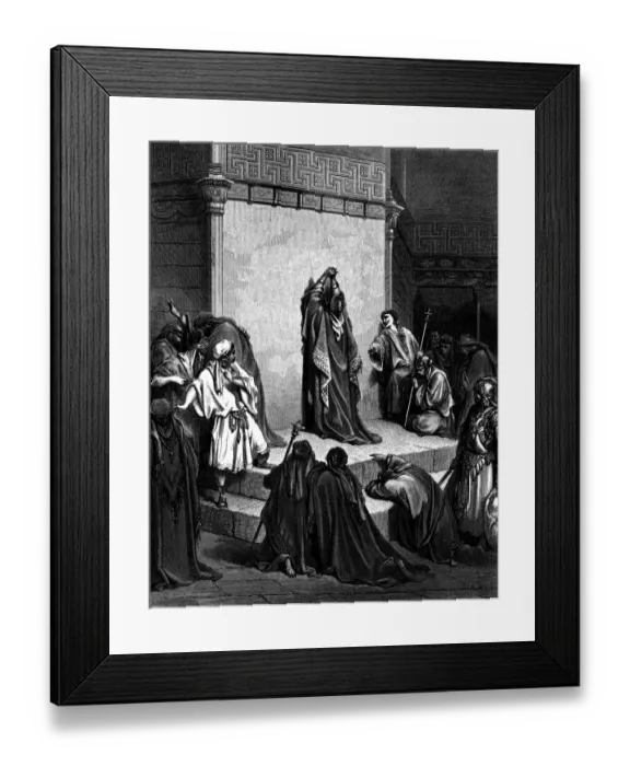 Framed Print : David mourns Framed Print : David mourns