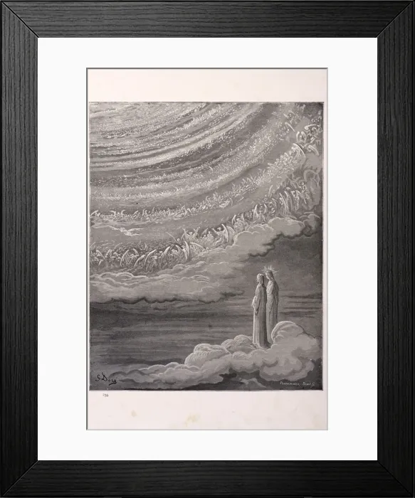 Framed Print : The ninth heaven Framed Print : The ninth heaven