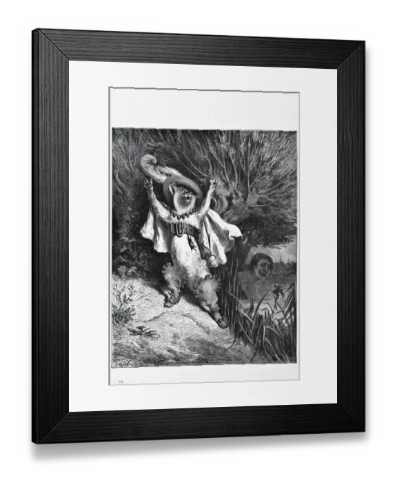 Framed Print : Puss in Boots Framed Print : Puss in Boots