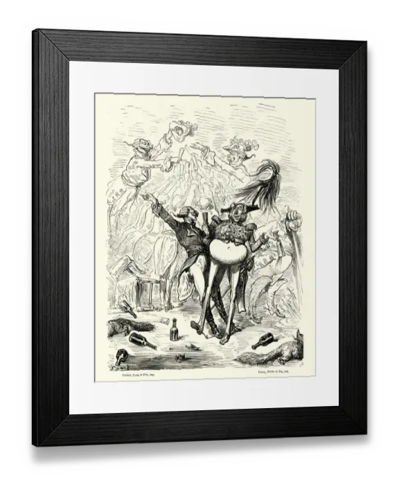 Framed Print : Adventures of Baron Munchausen, We celebrated Framed Print : Adventures of Baron Munchausen, We celebrated