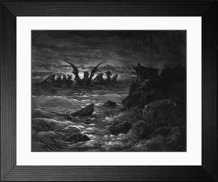 Framed Print : Daniel interprets the dream Framed Print : Daniel interprets the dream