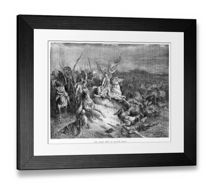 Framed Print : Angel sent to deliver Israel Framed Print : Angel sent to deliver Israel