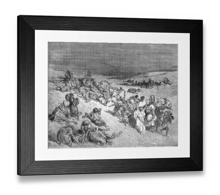 Framed Print : Murrain of beasts Framed Print : Murrain of beasts