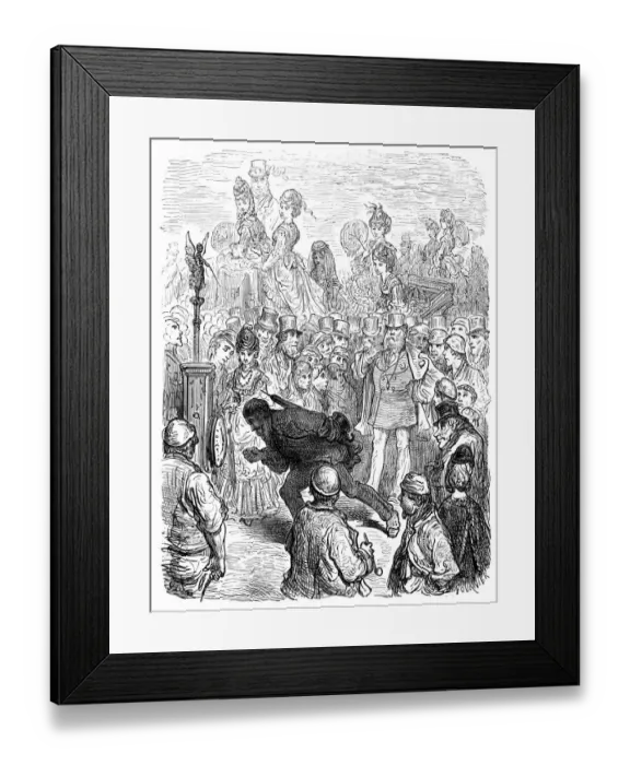 Framed Print : Victorian Londoners Framed Print : Victorian Londoners
