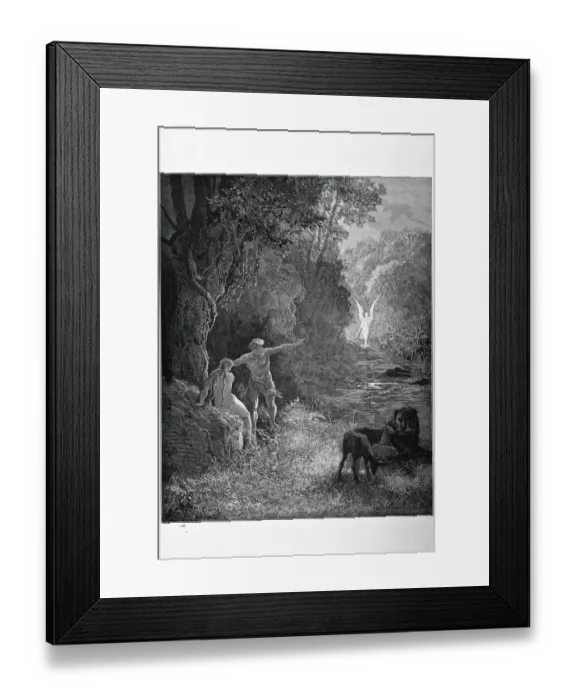 Framed Print : The coming of Raphael Framed Print : The coming of Raphael