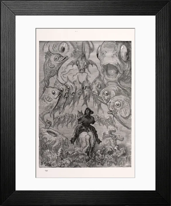Framed Print : Submarine world Framed Print : Submarine world