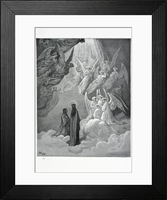 Framed Print : Singing of the Blessed Framed Print : Singing of the Blessed