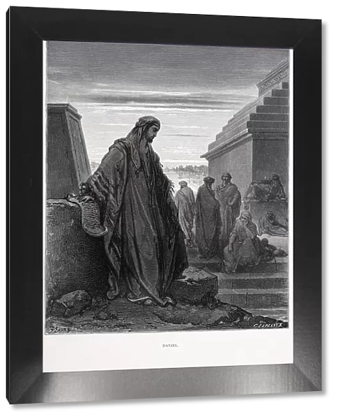 Daniel. ' The prophet Daniel, a scene from the bible
